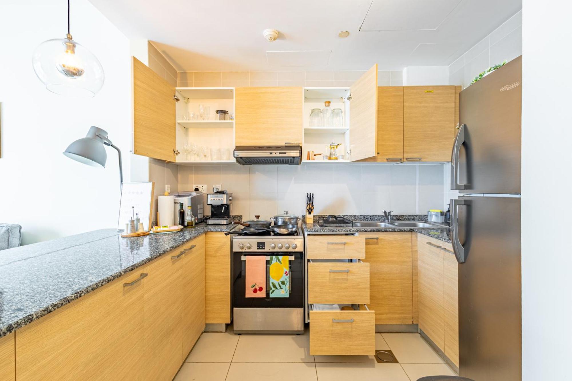 Apartment Serene Mangrove View - Bright Cozy - Well Equipped - Reem - Shams Boutik